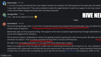 Hive.blog was born with a promise:   freedom for all
