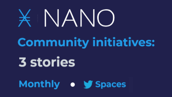 Nano Community Initiatives: 3 stories