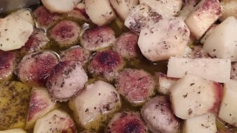 Foodbook #321 meatballs with potatoes