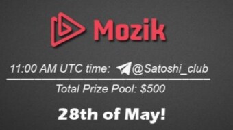 Mozik x Satoshi Club AMA Recap from 28th of May