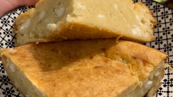Foodbook #716 Quick Cheese Pie for the Lazy Cook
