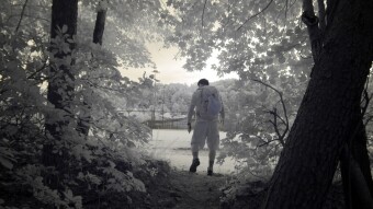 Trail to the Stamp Mill - Infrared Photography