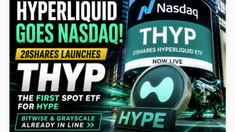 Wall Street Just Discovered Hyperliquid: 21Shares Launches the First HYPE ETF on Nasdaq