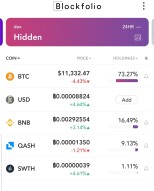 My Small Portfolio of Just 4 Crypto For Long Term Hold #showmyportfolio