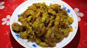 Broccoli fry.