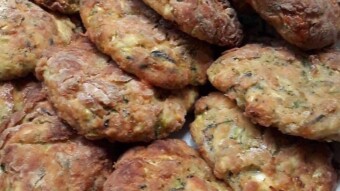 The GreekWayCook #26 zucchini balls