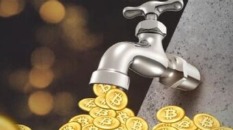 Earn crypto from faucets