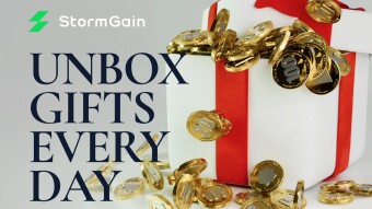 Start 2024 with crypto gifts! StormGain's exclusive holiday giveaway is here
