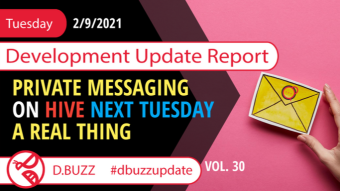 D.Buzz Bi-Weekly Development Update Report Vol.30 :