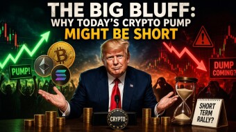 The Big Bluff: Why Today's Crypto Pump Might Be Short