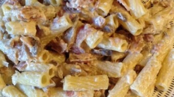 Foodbook #1104 homemade carbonara
