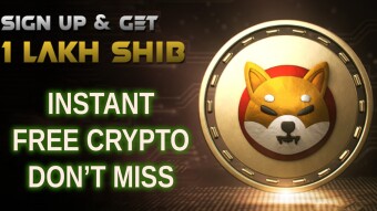 Instant Free 1,00,000 SHIB Token - Sign Up And Earn