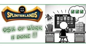 Splinterlands | How 95% of Work is Done !