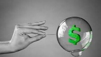 Bubble about to burst? A key signal alerted the markets.