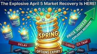 Bitcoin and Altcoin Options Expiry has Just Ignited an Explosive April 5 Price Squeeze in Your Portfolio