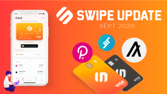 Swipe.io Adds 5 New Cryptocurrencies (Sept 2020)