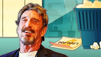John McAfee called his prediction of Bitcoin's $ 1 million price pointless!