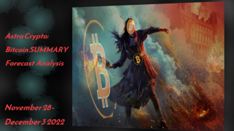 Astro Crypto: Bitcoin SUMMARY Forecast Analysis using Astrology 11/28/22 - 12/3/22