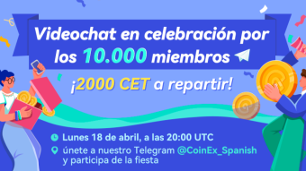 ¡Videochat en celebración por los 10.000 miembros en Telegram!