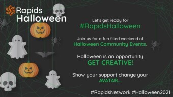 #RapidsHalloween, Events, Fun, Fright & Crypto