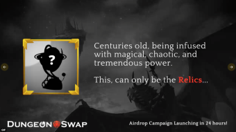 AirDrop Alert! DungeonSwap Relic NFT is coming!