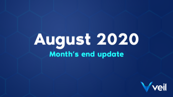 Veil month’s end update for August 2020