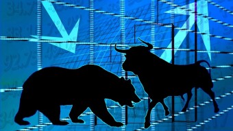 Less number of active projects due to bear market trend