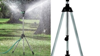 Plant Watering Telescopic Tripod Sprinkler Irrigation Kit for organic farmers