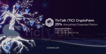 Hold for Billionaire — Join TIC CryptoFarm to Win 25% Annualized Expected Return
