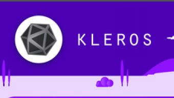 Kleros: This is where justice and arbitration meets blockchain partnered with the Kleros' native token PNK(Pinakion)