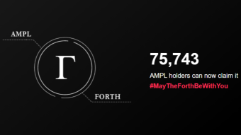 $AMPL holders can now claim free $FORTH governance tokens
