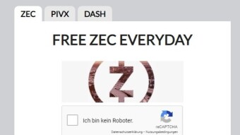 Earn Every Day Free ZEC, DASH and PIVX