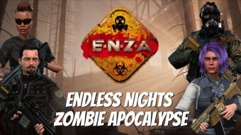 Enza NFT Game Review | Endless Nights Zombie Apocalypse | Zombie Shooter Game