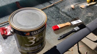 Prepping the Paint Job