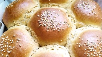 Foodbook #847 homemade bread “margarita”
