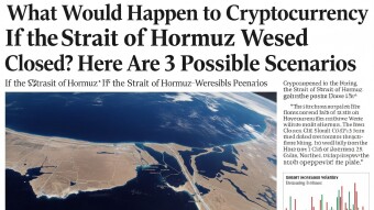 What Would Happen to Cryptocurrency If the Strait of Hormuz Were Closed? Here Are 3 Possible Scenarios
