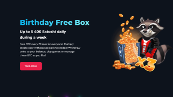 Happy Birthday Betfury is giving away 🎁 75 Satoshi FREE every 20 minutes for a whole week !!! 🤑