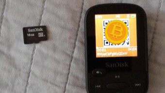 I turned an old MP3 player into a personal hardware wallet