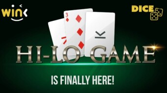 Wink added a new inhouse game: HiLo