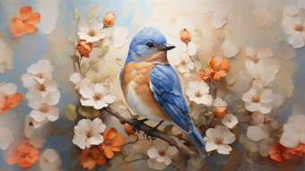 Blue Birds to the Contrary