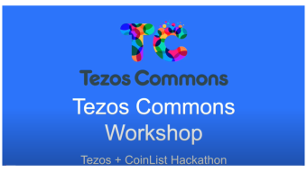 One day left in the Tezos Hackathon. All workshops on-line available, part two.