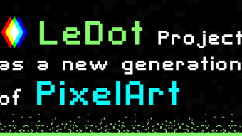 LeDot Project as a new generation of PixelArt