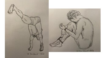 Implied Violence in Two Sketches