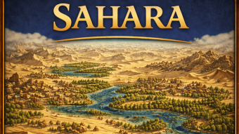 Sahara map and scenario for Civilization5