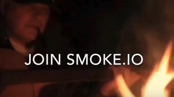 Smoke Crypto by the Bonfire in Canada