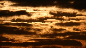 When the sun peeks into the bedroom - sunrise in Silesia
