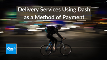 Delivery Services Using Dash as a Method of Payment
