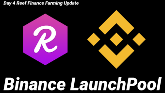 Binance Launchpool Reef Finance (REEF) Farming Day 4