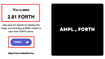 How To Claim Your $FORTH Airdrop Given By Ampleforth