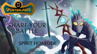 Splinterlands Battle Challange - The Spirit Hoarder Gone Missing